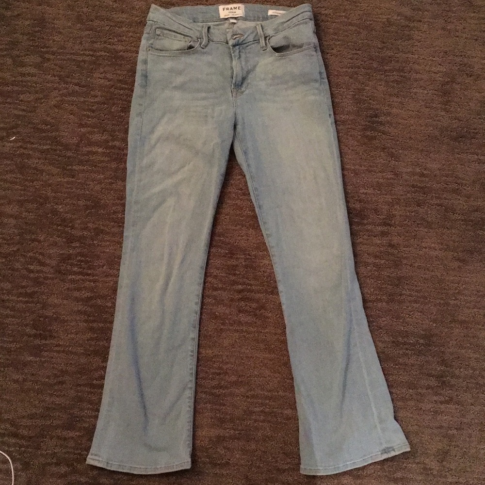 Frame denim le crop mini 25